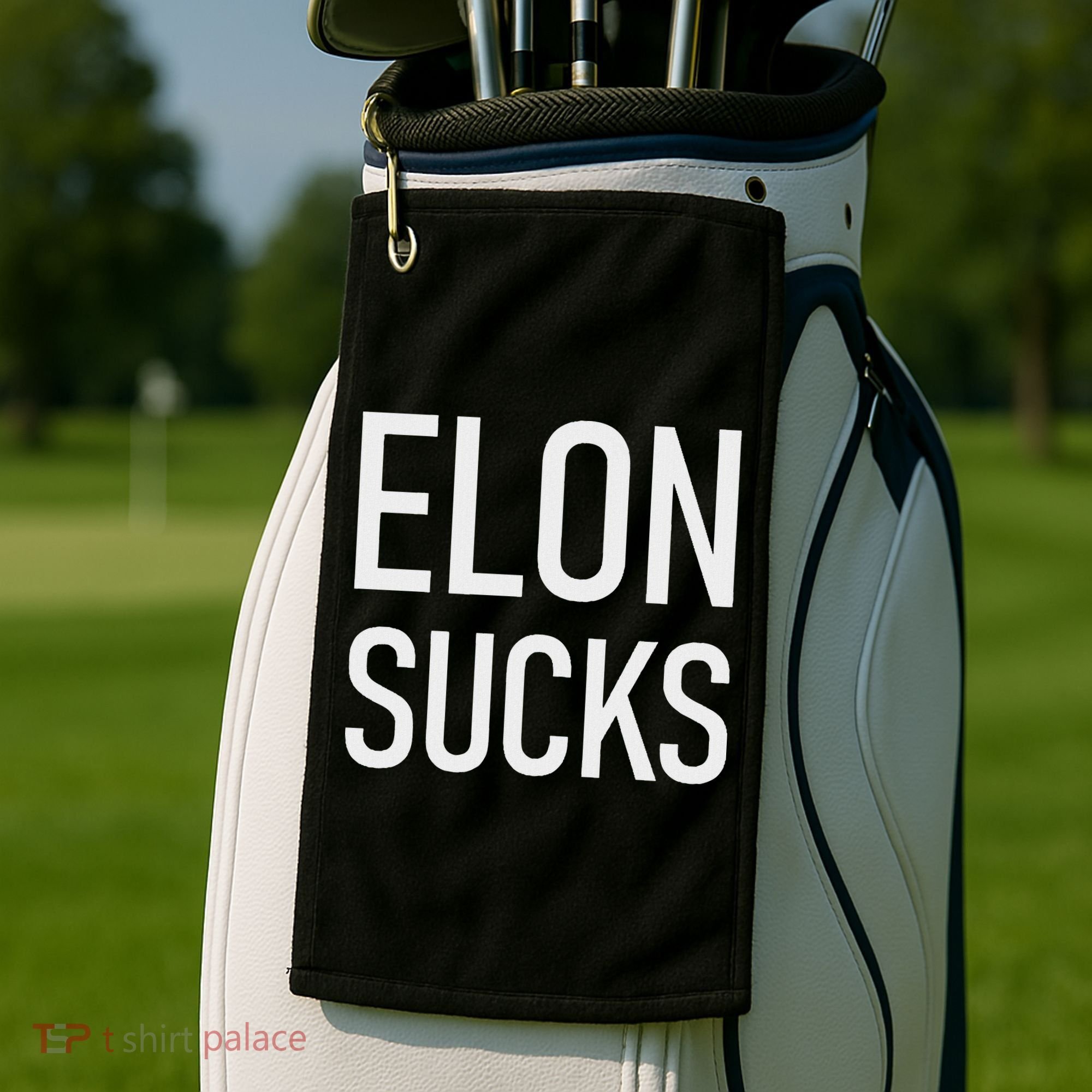 Elon Sucks Golf Towel