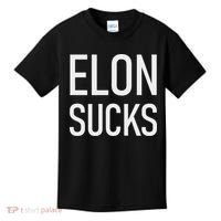 Elon Sucks Kids T-Shirt thumb 0