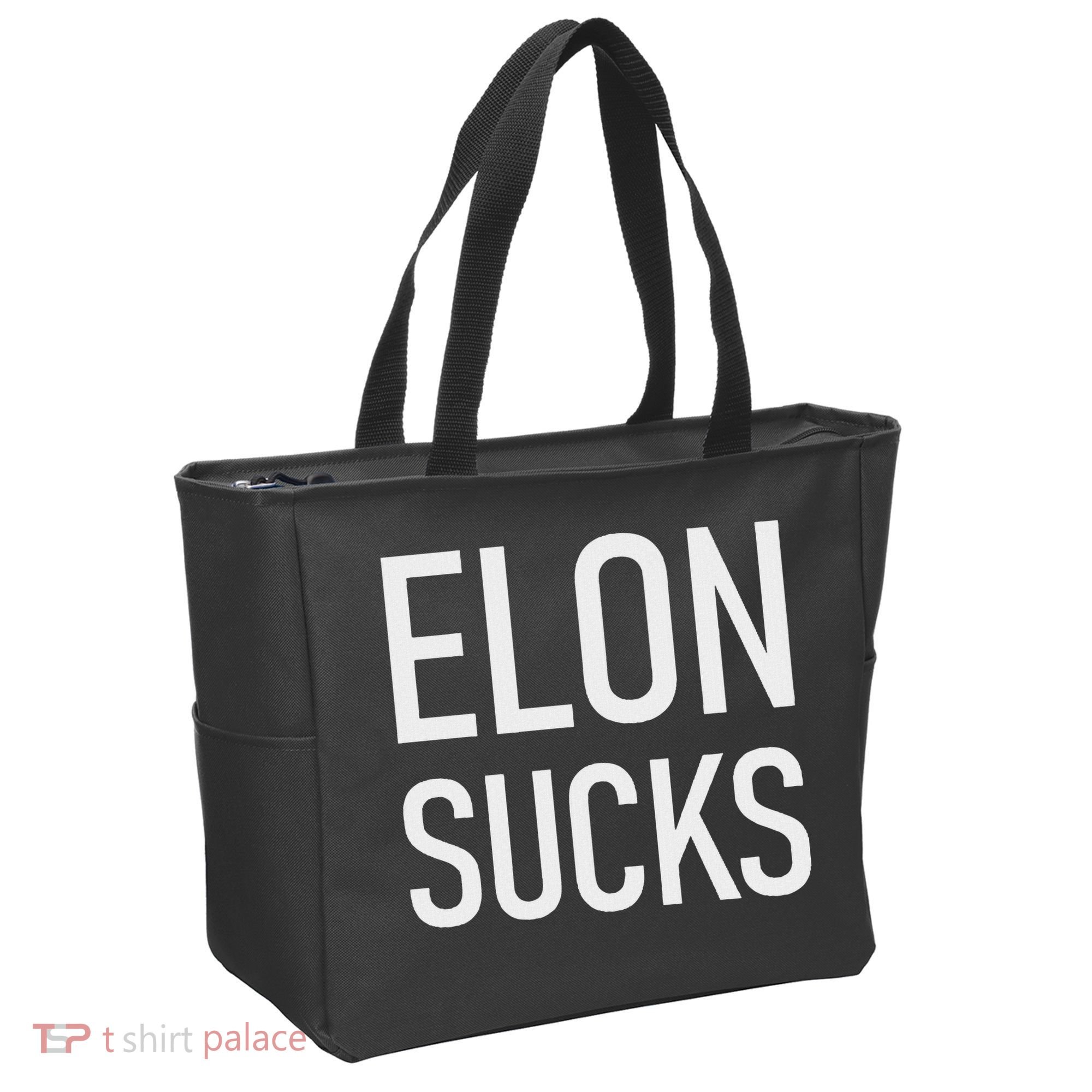 Elon Sucks Tote Bag