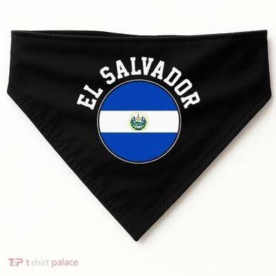 El Salvador USA-Made Doggie Bandana