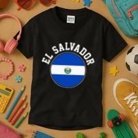 El Salvador Kids T-Shirt thumb 3