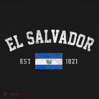 El Salvador Est. 1821 Salvadoran Flag Independence Day T-Shirt thumb 7