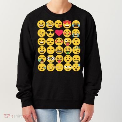 Emoticon Set Women's Sweatshirt