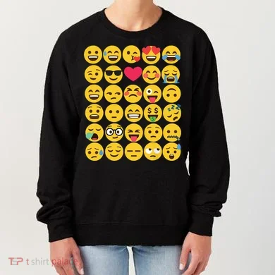 Emoticon Set Women's Sweatshirt