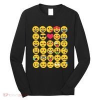 Emoticon Set Long Sleeve Shirt thumb 0