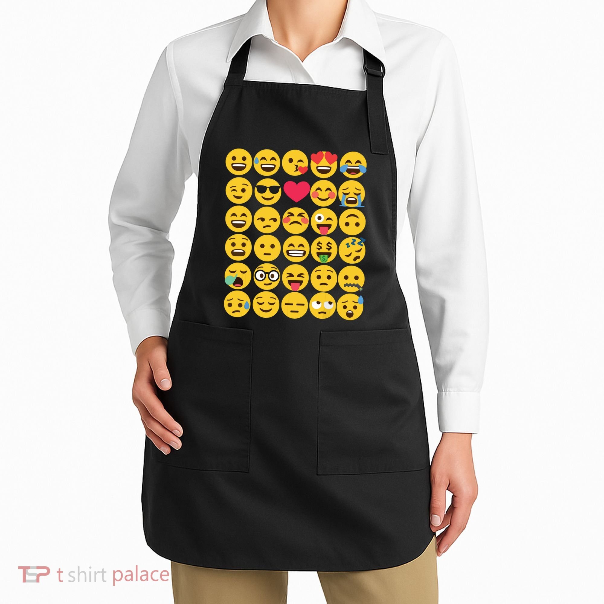 Emoticon Set Apron