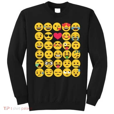 Emoticon Set Sweatshirt