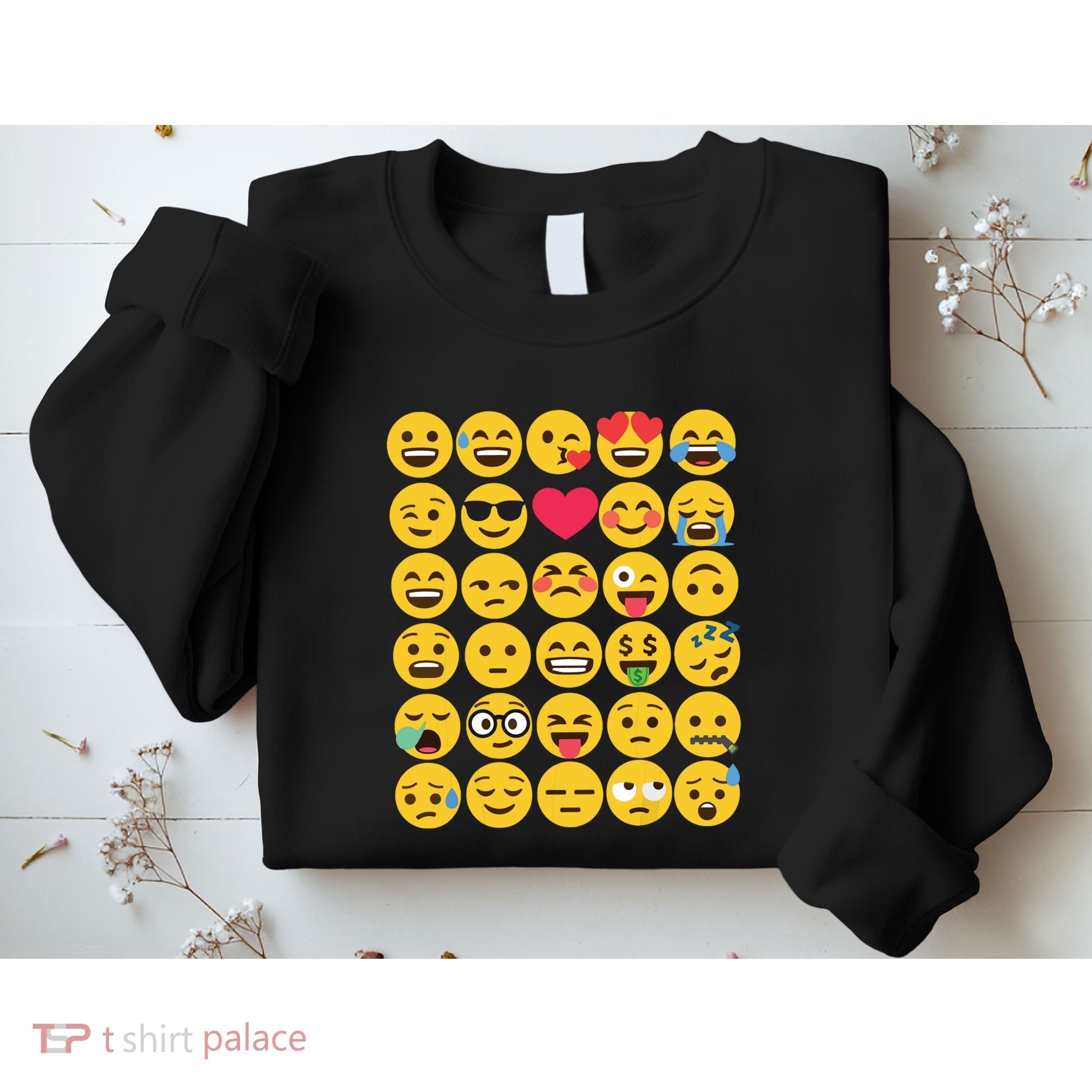Emoticon Set Sweatshirt