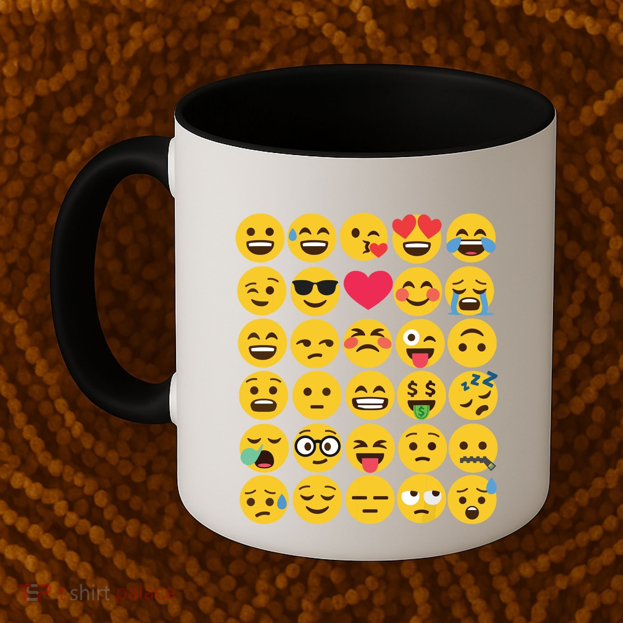 Emoticon Set Coffee Mug