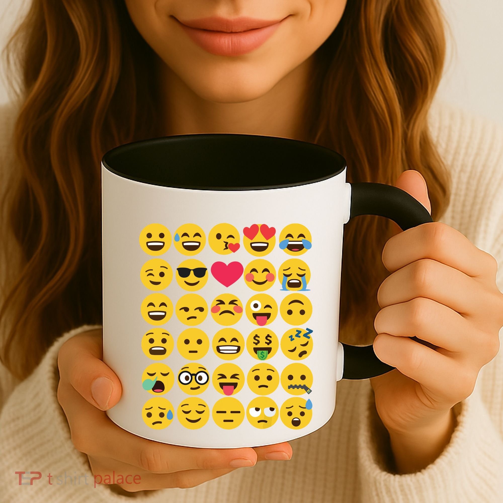 Emoticon Set Coffee Mug
