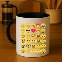 Emoticon Set Coffee Mug thumb 4