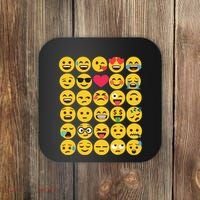 Emoticon Set Coaster thumb 0