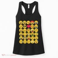 Emoticon Set Women's Tank Top thumb 0