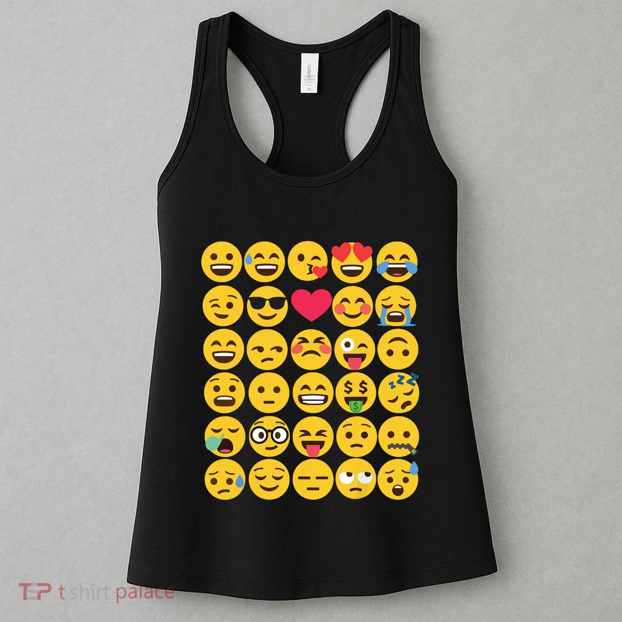 Emoticon Set Women's Tank Top