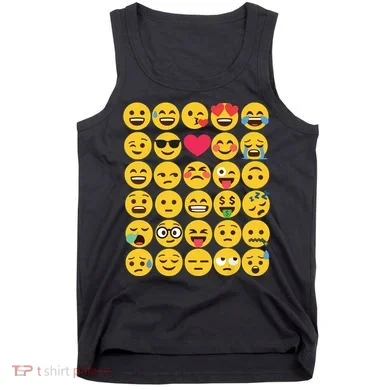Emoticon Set Tank Top