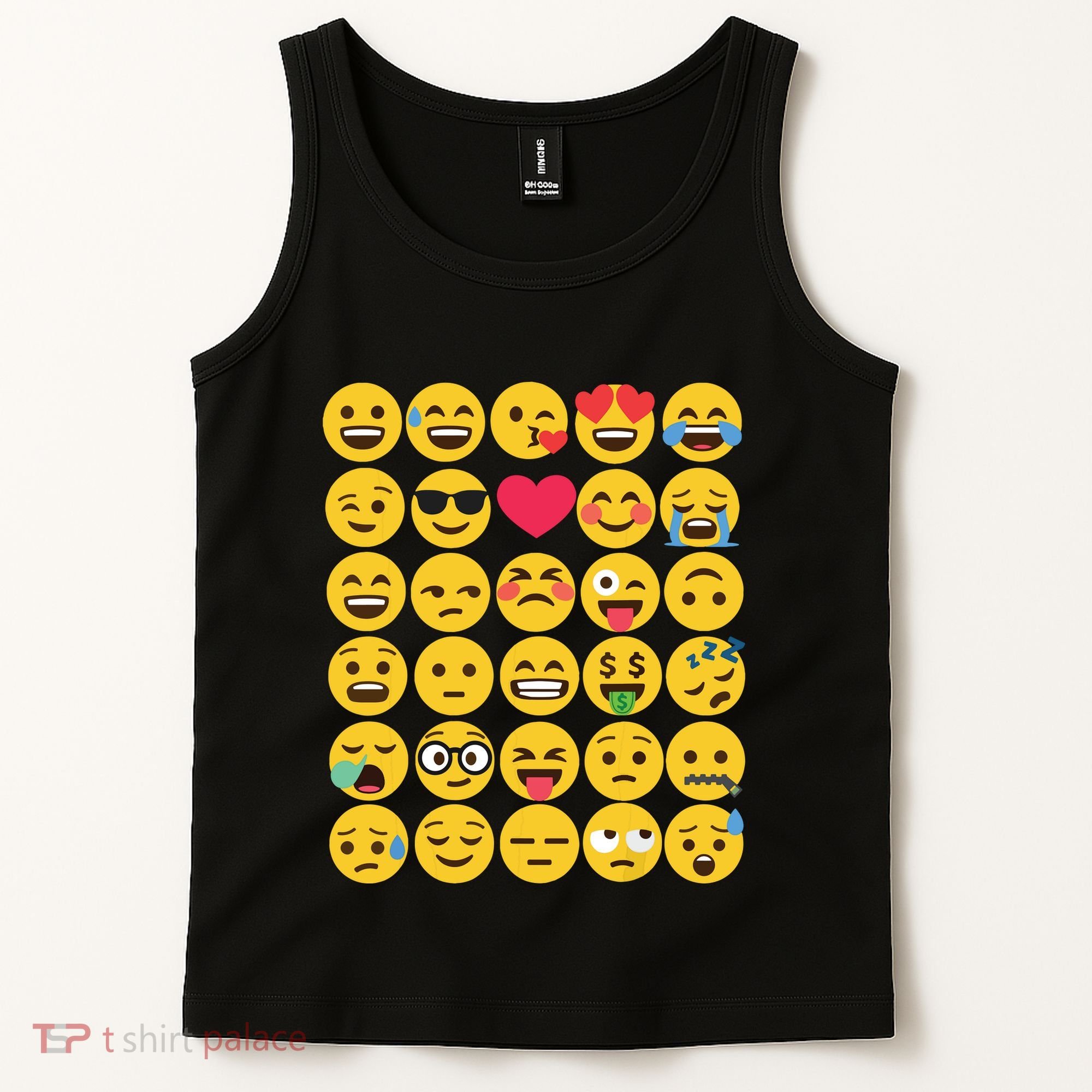 Emoticon Set Tank Top