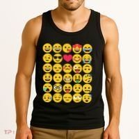 Emoticon Set Tank Top thumb 3