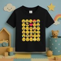 Emoticon Set Toddler T-Shirt thumb 3