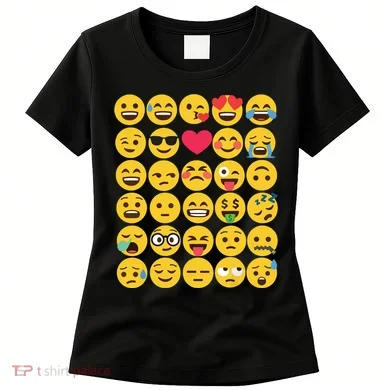 Emoticon Set Women's T-Shirt