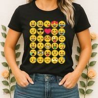 Emoticon Set Women's T-Shirt thumb 2