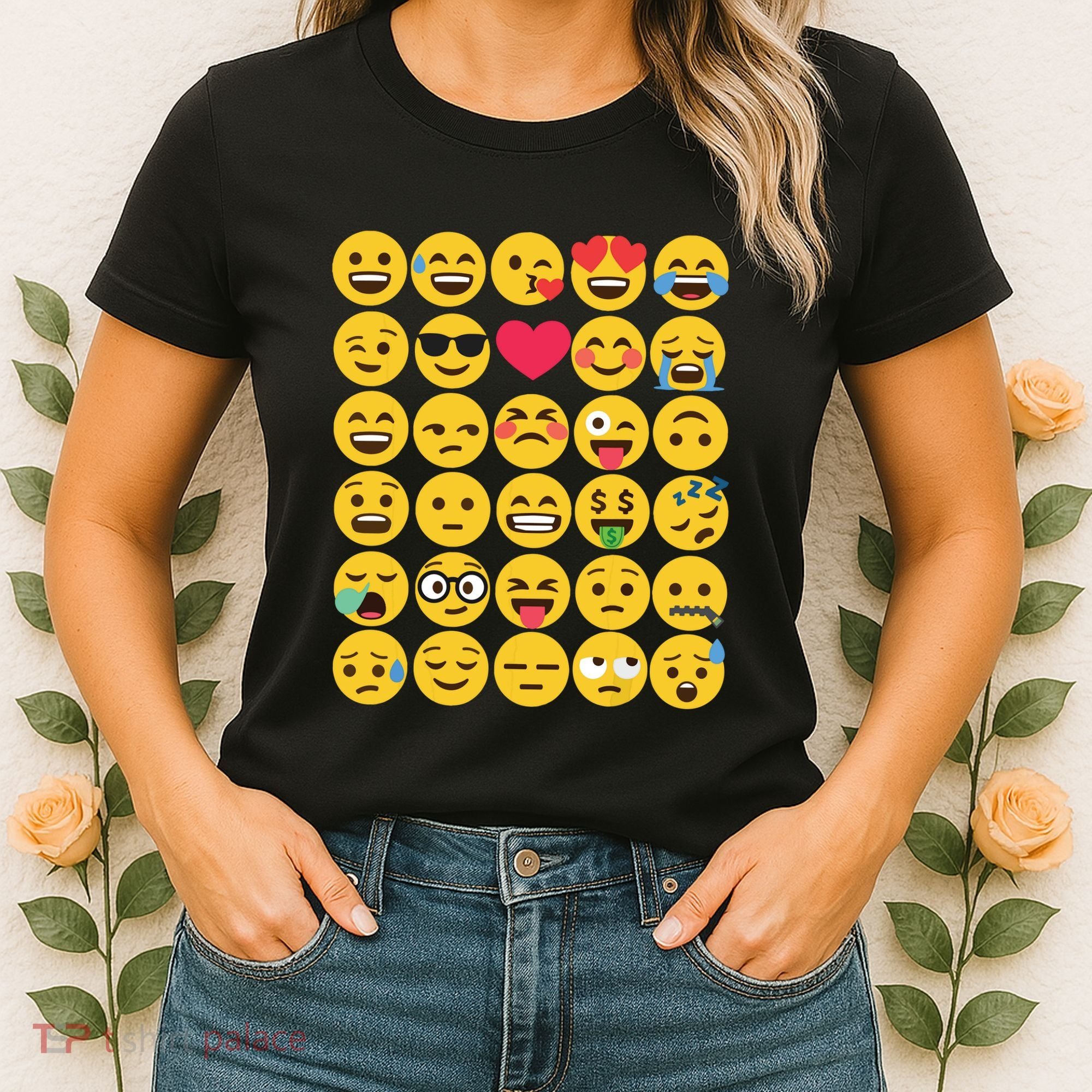 Emoticon Set Women's T-Shirt