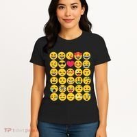 Emoticon Set Women's T-Shirt thumb 4