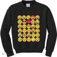 Emoticon Set Kids Sweatshirt thumb 0