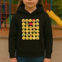 Emoticon Set Kids Hoodie thumb 3