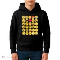 Emoticon Set Kids Hoodie thumb 4