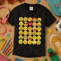 Emoticon Set Kids T-Shirt thumb 3
