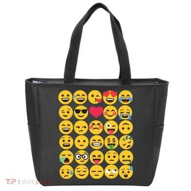 Emoticon Set Tote Bag
