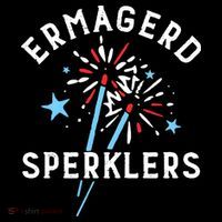 Ermahgerd Sperklers Funny 4th Of July Fireworks Sparklers Gift Coffee Mug thumb 5