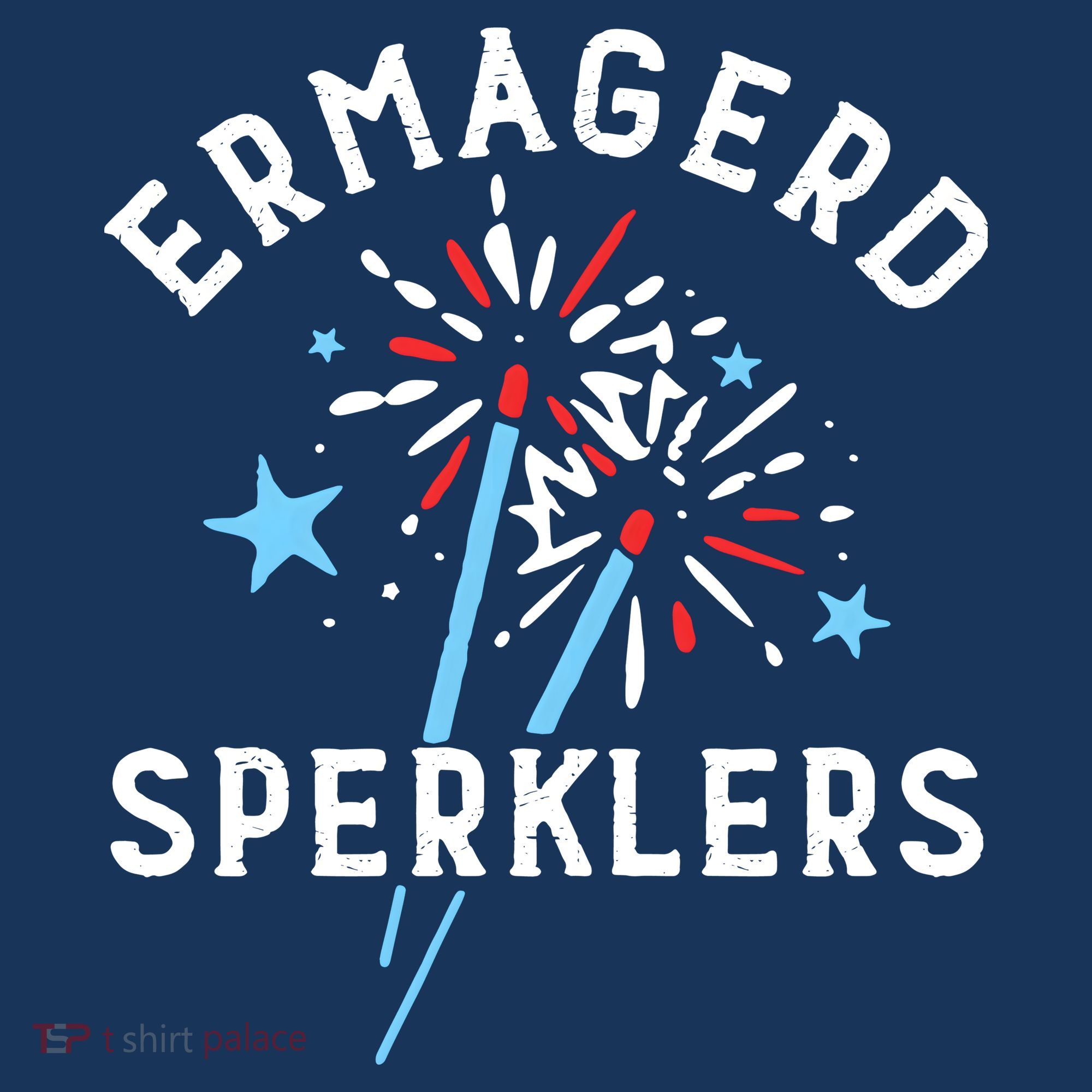 Ermahgerd Sperklers Funny 4th Of July Fireworks Sparklers Gift Women's Hoodie