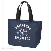 Ermahgerd Sperklers Funny 4th Of July Fireworks Sparklers Gift Tote Bag thumb 3