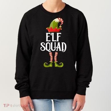 Elf Squad Festive Christmas Holiday Women's Sweatshirt