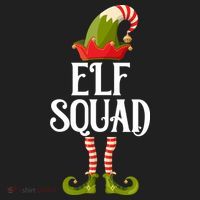 Elf Squad Festive Christmas Holiday Women's Sweatshirt thumb 2