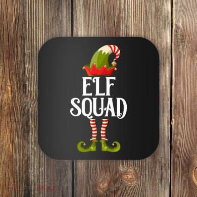 Elf Squad Festive Christmas Holiday Coaster