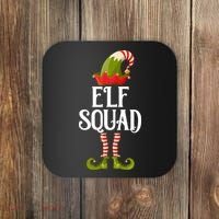 Elf Squad Festive Christmas Holiday Coaster thumb 0