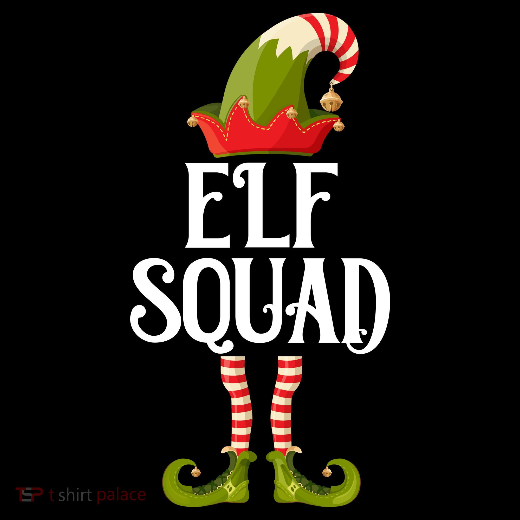 Elf Squad Festive Christmas Holiday Toddler Hoodie