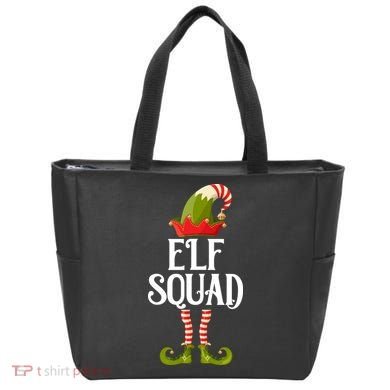Elf Squad Festive Christmas Holiday Tote Bag