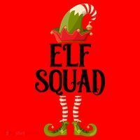Elf Squad Festive Christmas Holiday Santa Hat thumb 1