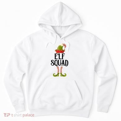 Elf Squad Festive Christmas Holiday Hoodie