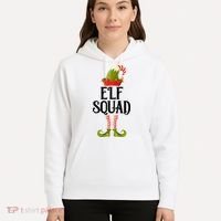 Elf Squad Festive Christmas Holiday Hoodie thumb 5
