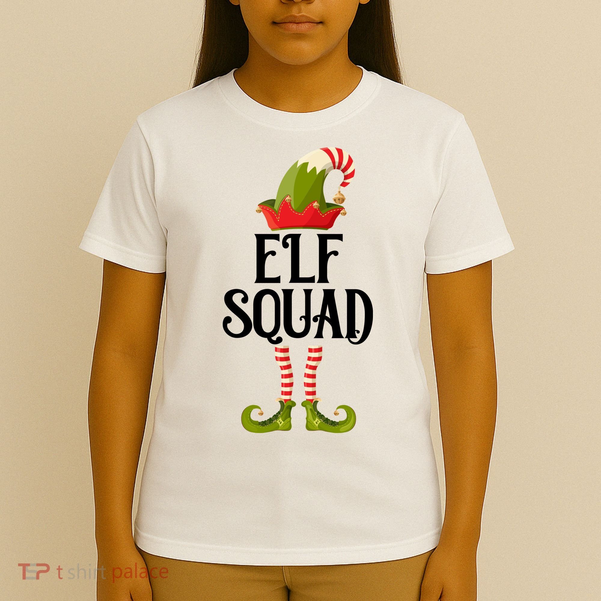 Elf Squad Festive Christmas Holiday T-Shirt