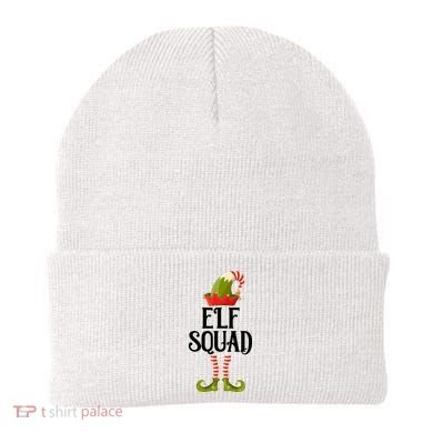 Elf Squad Festive Christmas Holiday Beanie