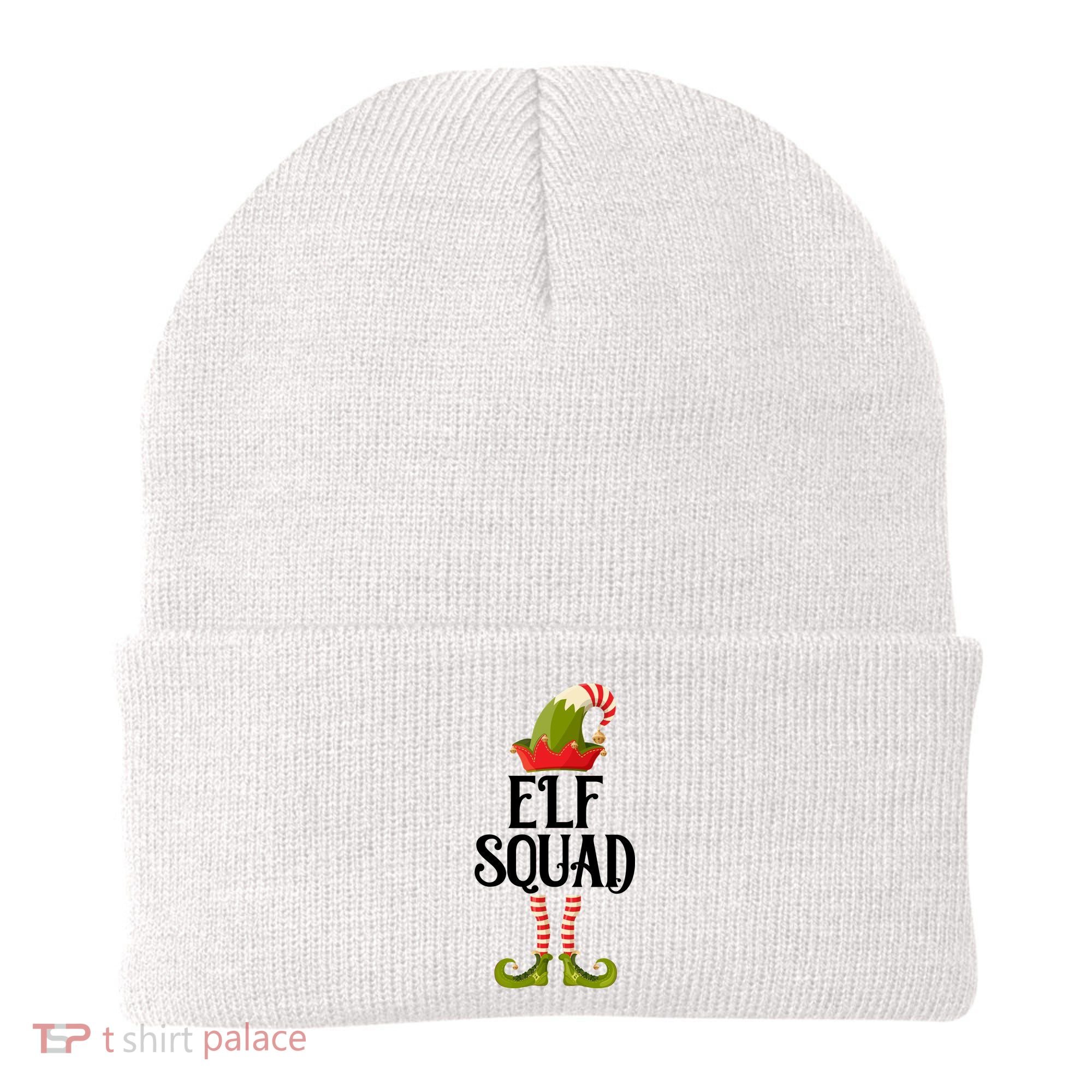 Elf Squad Festive Christmas Holiday Beanie