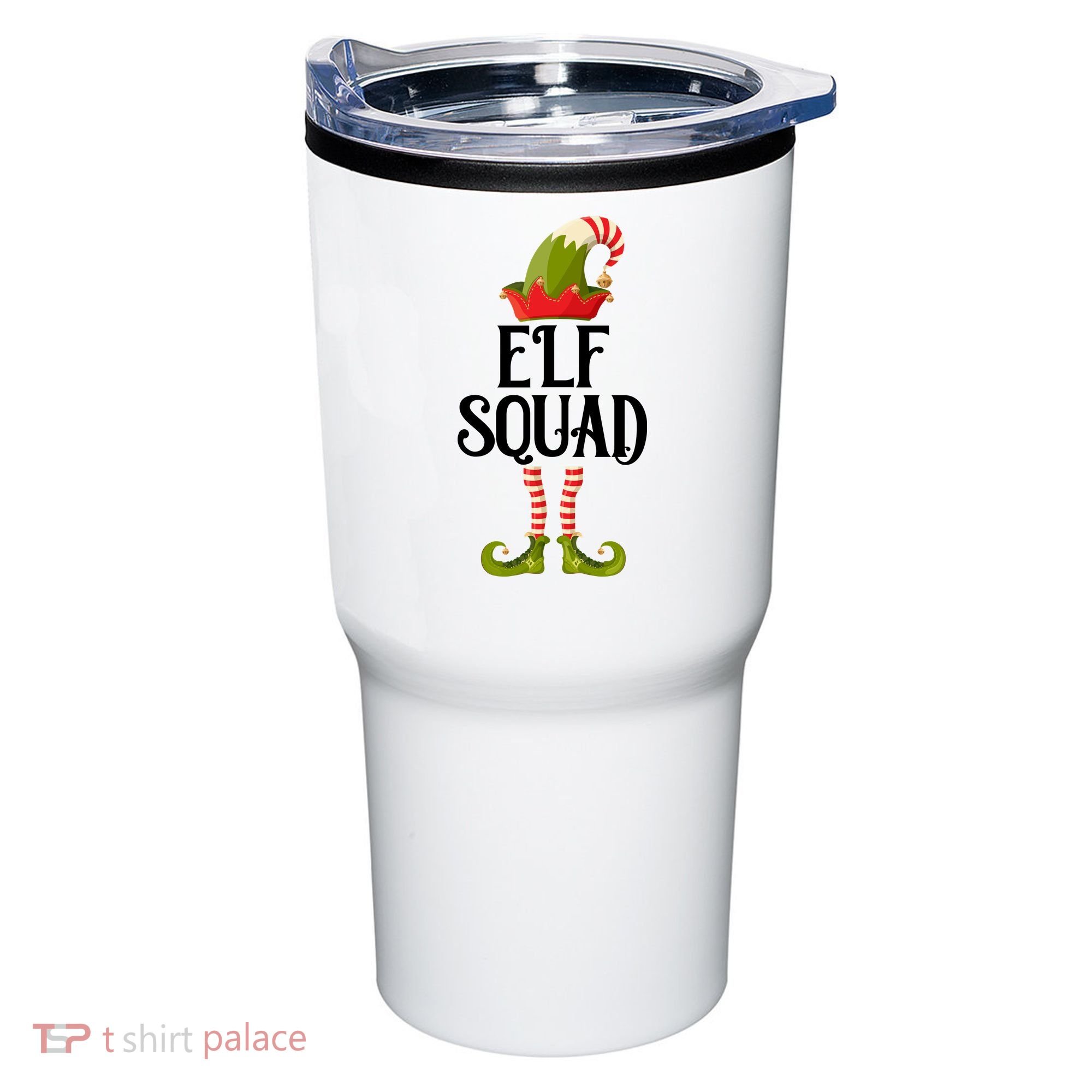 Elf Squad Festive Christmas Holiday Tumbler