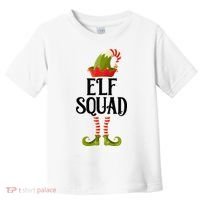 Elf Squad Festive Christmas Holiday Toddler T-Shirt thumb 0