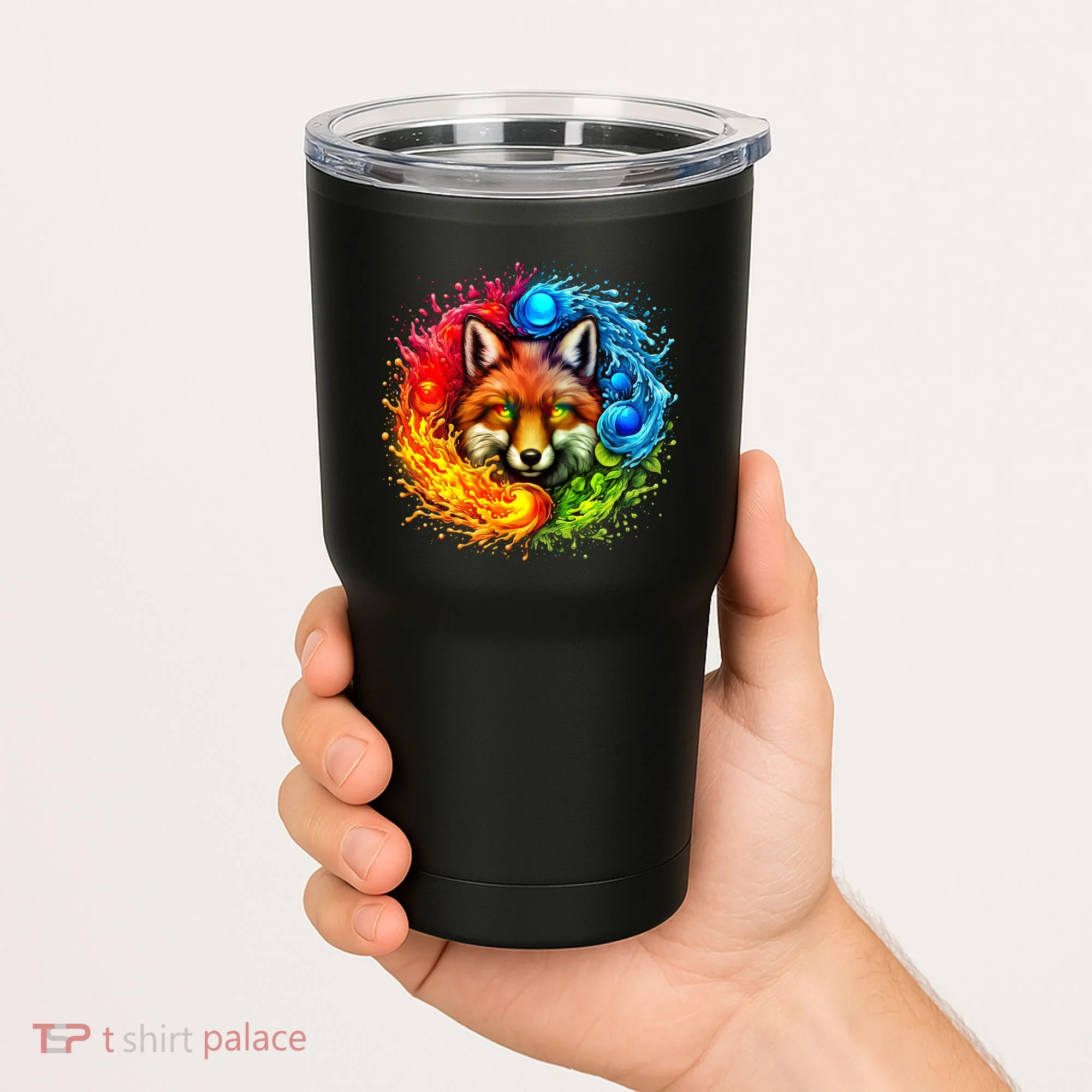 Elemental Seasons Fox Tumbler