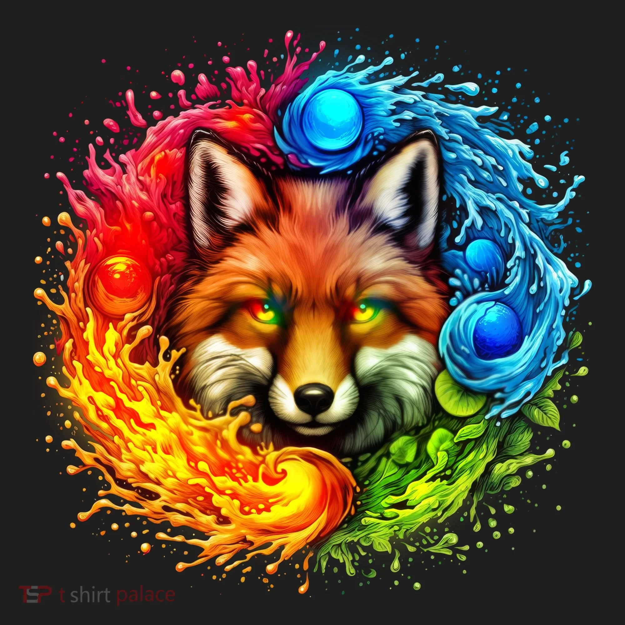 Elemental Seasons Fox Tumbler